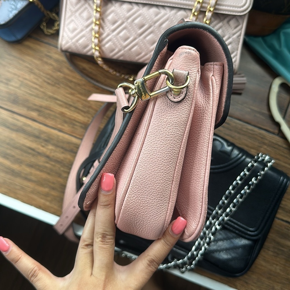 🎀PINK Louis Vuitton Pochette Metis empreinte crossbody purse monogram bag - Picture 10 of 16